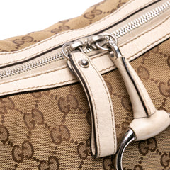 Medium GG Canvas Icon Bit Satchel