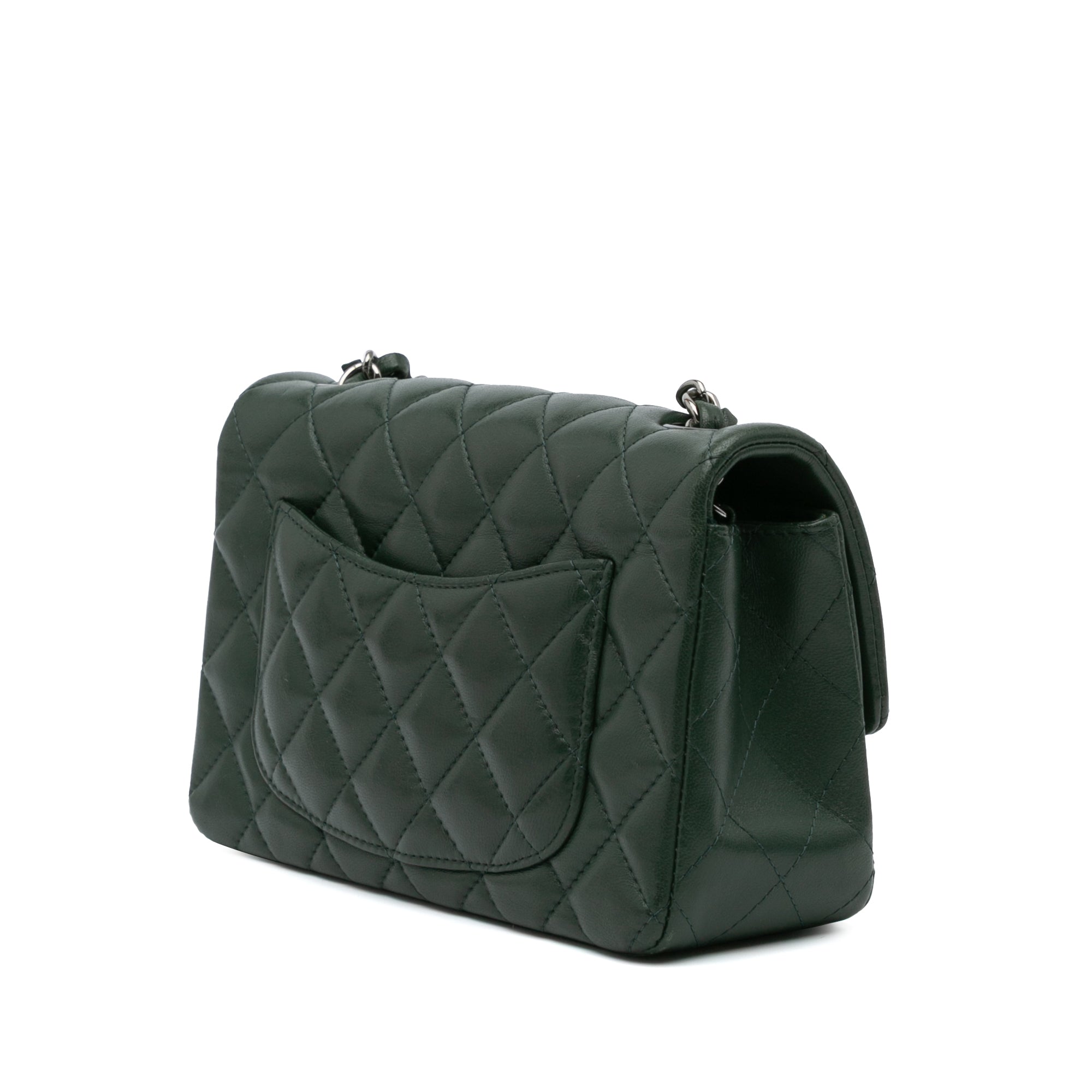 Mini Rectangular Classic Lambskin Single Flap
