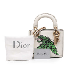 Limited Edition Niki De Saint Phalle Mini Calfskin Dragon Lady Dior