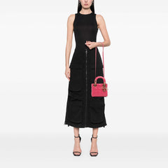 Mini Lambskin Cannage Lady Dior