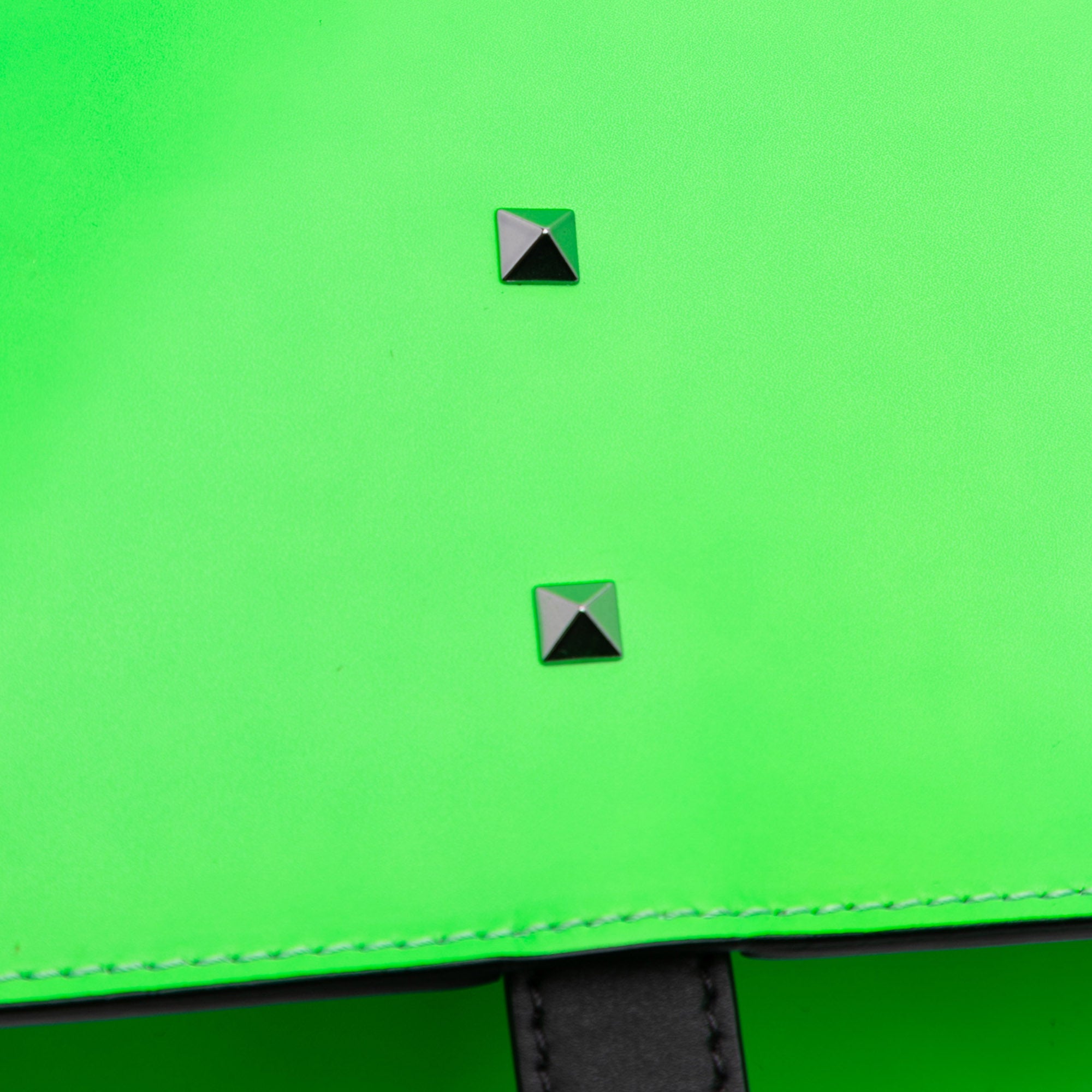 Leather VLTN Satchel