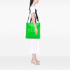 Leather VLTN Satchel
