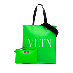 Leather VLTN Satchel
