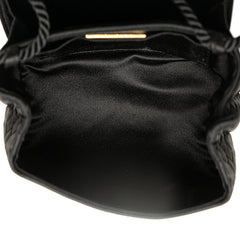 Satin Intrecciato Flap Crossbody