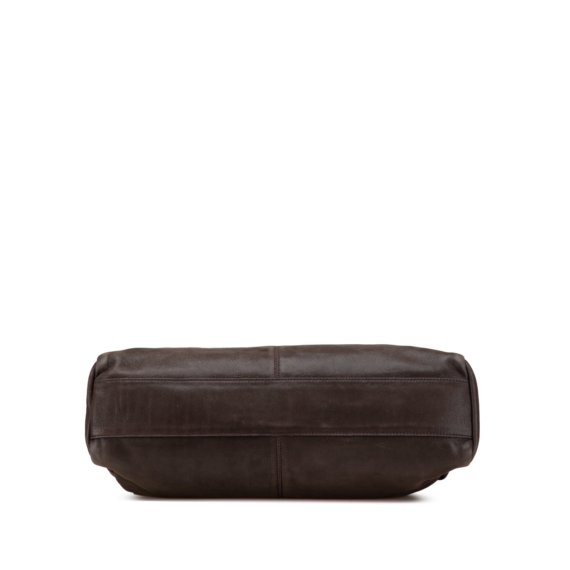 Iridescent Leather Chain Tote