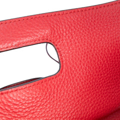 Medium Leather Bamboo Daily Satchel