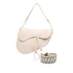 Ultra Matte Calfskin Saddle Bag