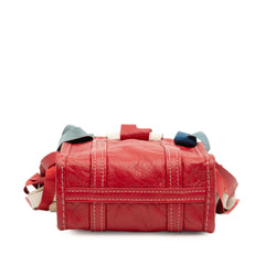 XXS Lambskin Fringe Bazar Shopper Satchel