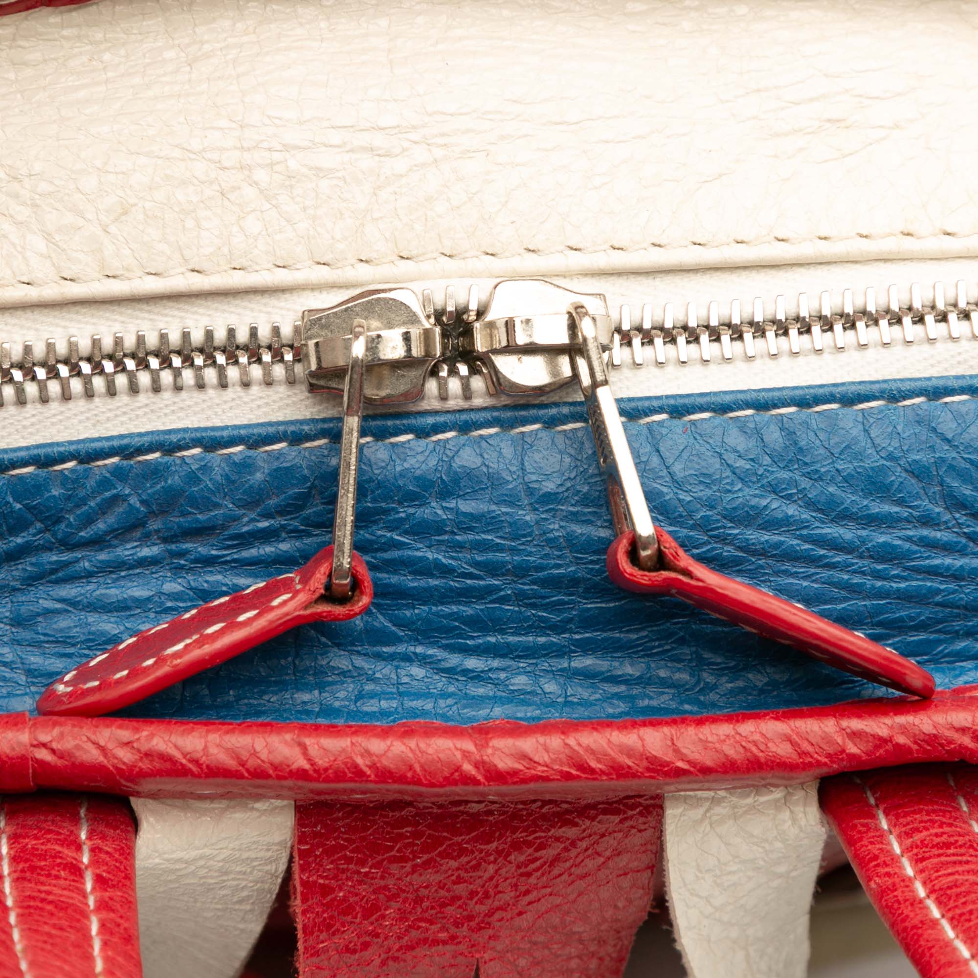 XXS Lambskin Fringe Bazar Shopper Satchel