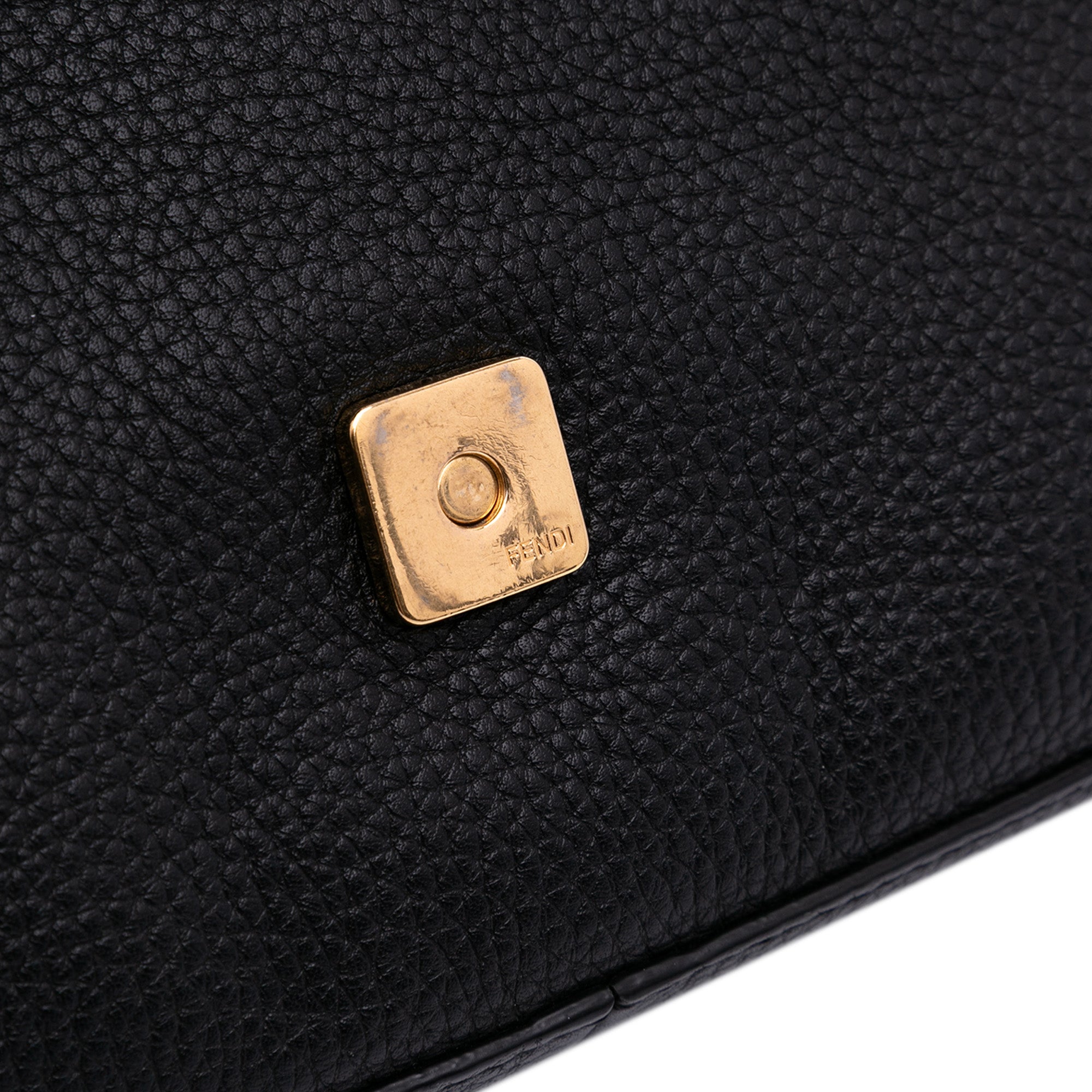 Leather Selleria Convertible Baguette Satchel