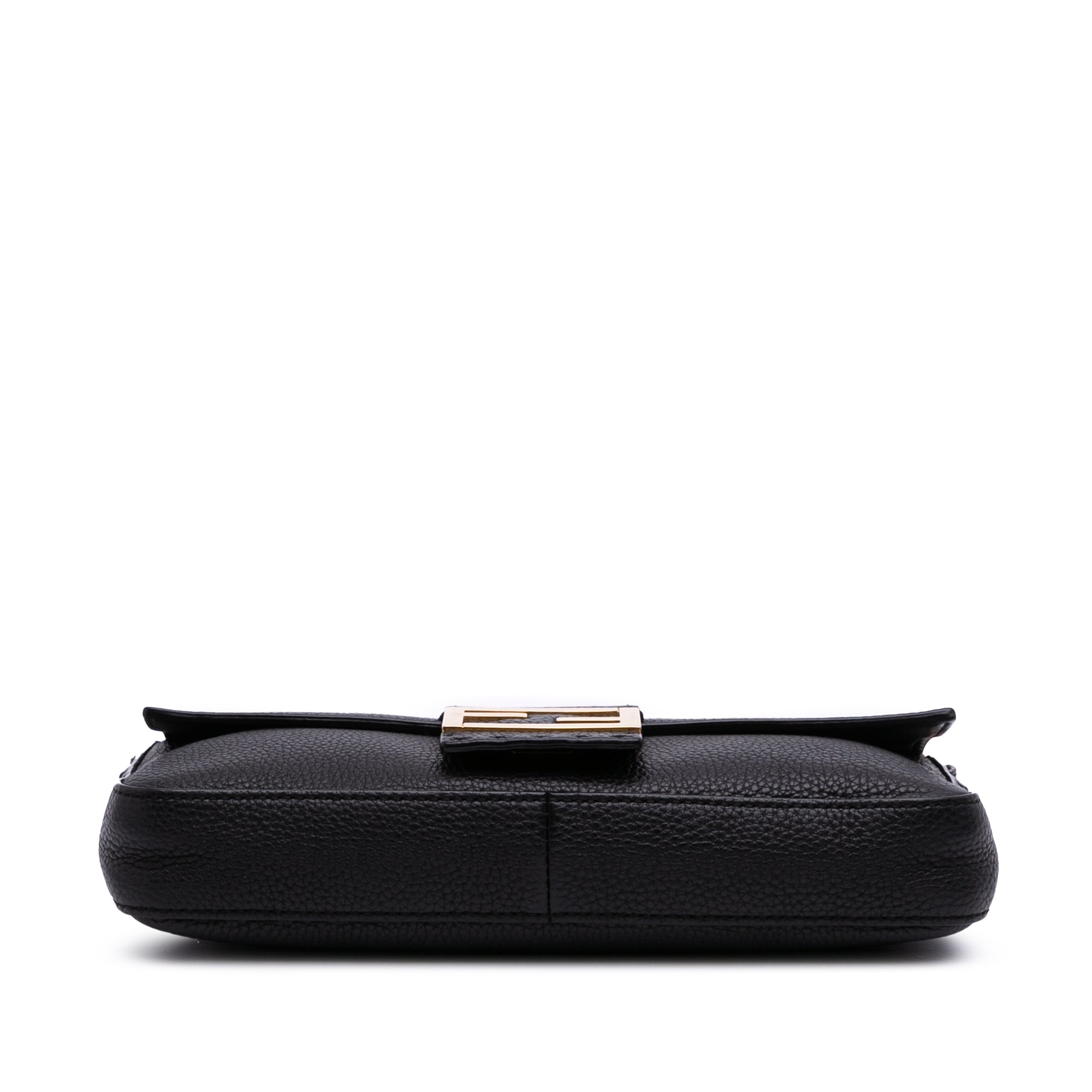 Leather Selleria Convertible Baguette Satchel