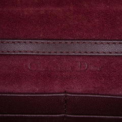 Grained Calfskin Diorama Wallet on Chain