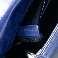 Mini Iridescent Lambskin Cannage Lady Dior