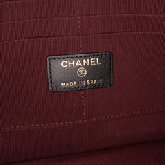 Quilted Aged Calfskin Reissue Pouch With Chain