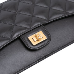 Quilted Aged Calfskin Reissue Pouch With Chain