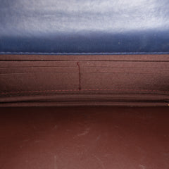 Lambskin Trendy CC Wallet On Chain