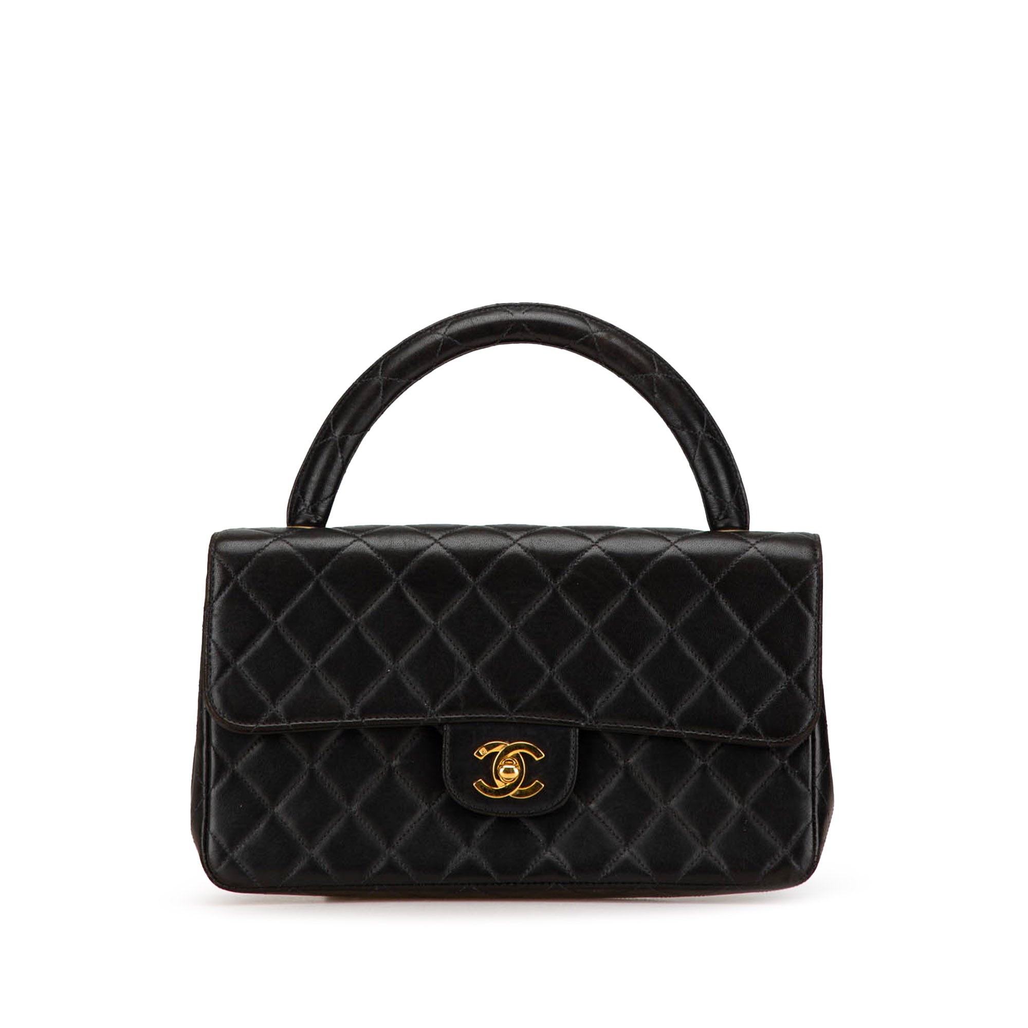 Medium Classic Lambskin Kelly Flap