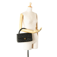 Medium Classic Lambskin Kelly Flap