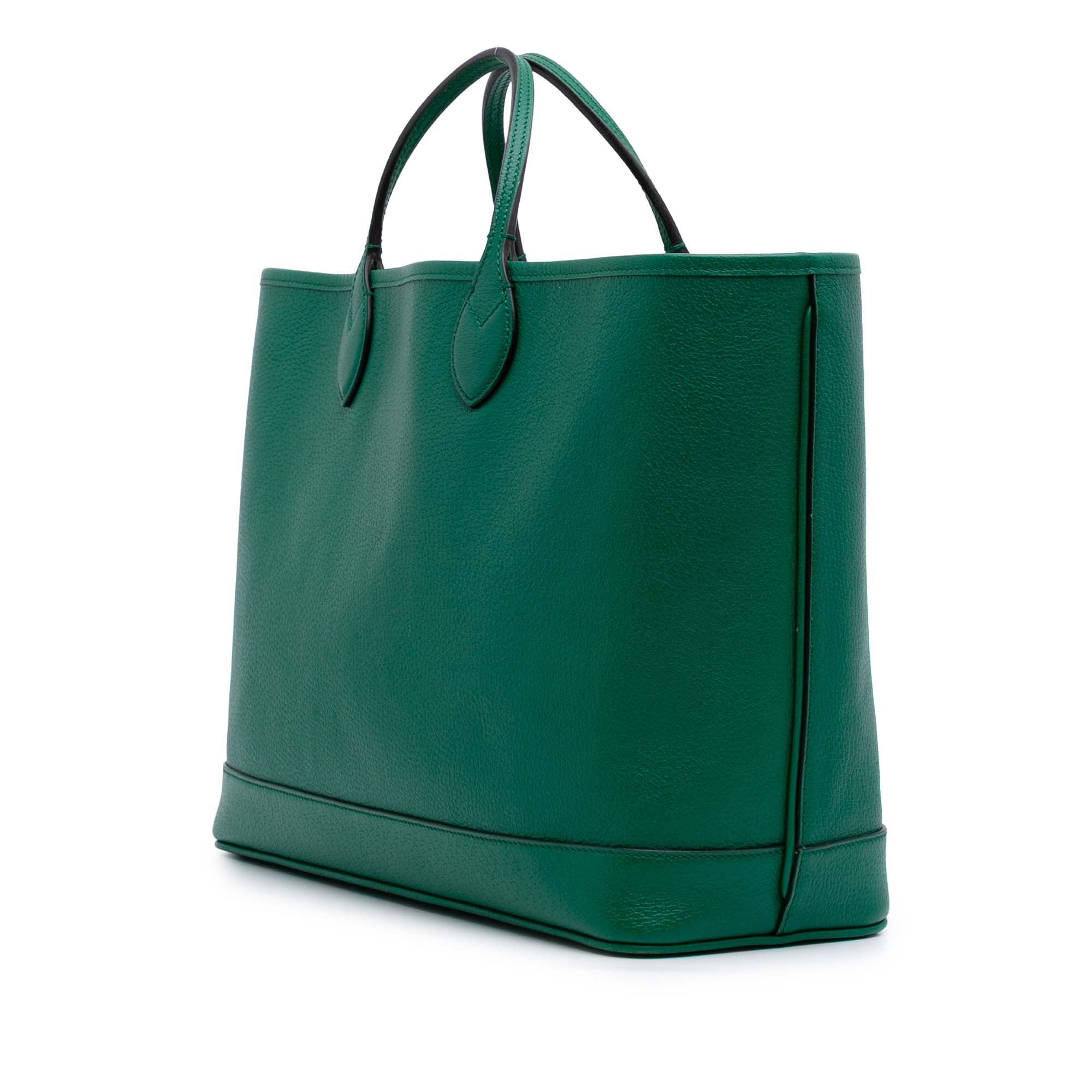 Medium Leather Ophidia Tote