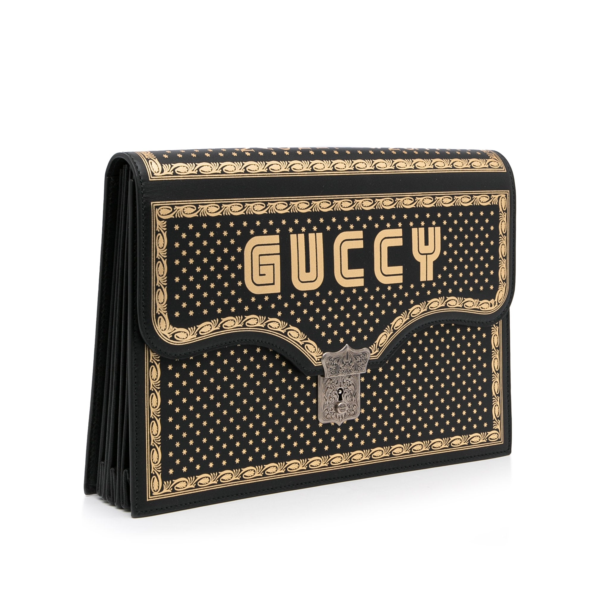 Guccy Portfolio Clutch Bag_1