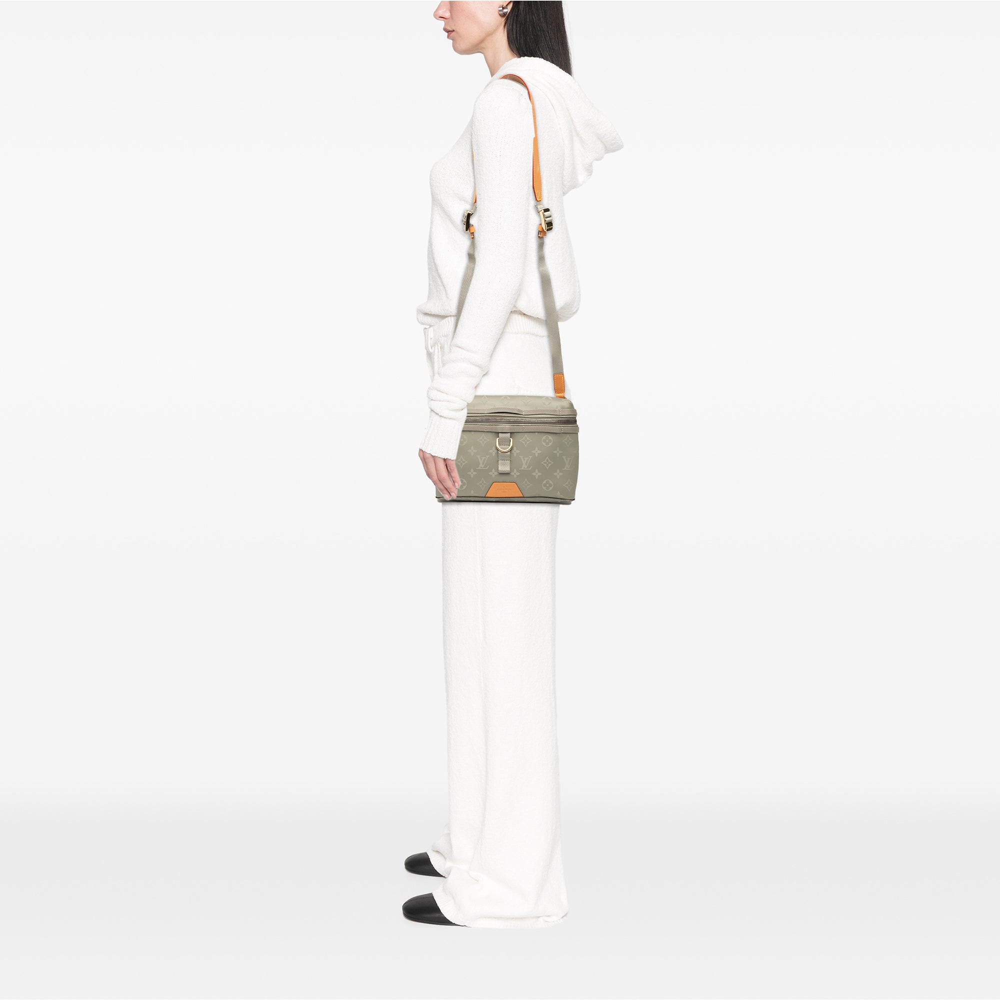 Monogram Titanium Messenger PM