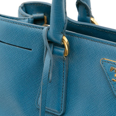 Medium Saffiano Lux Galleria Satchel