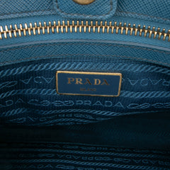 Medium Saffiano Lux Galleria Satchel