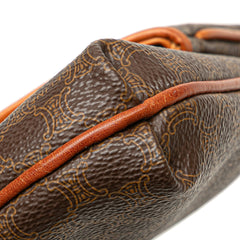 Macadam Coated Canvas Clutch