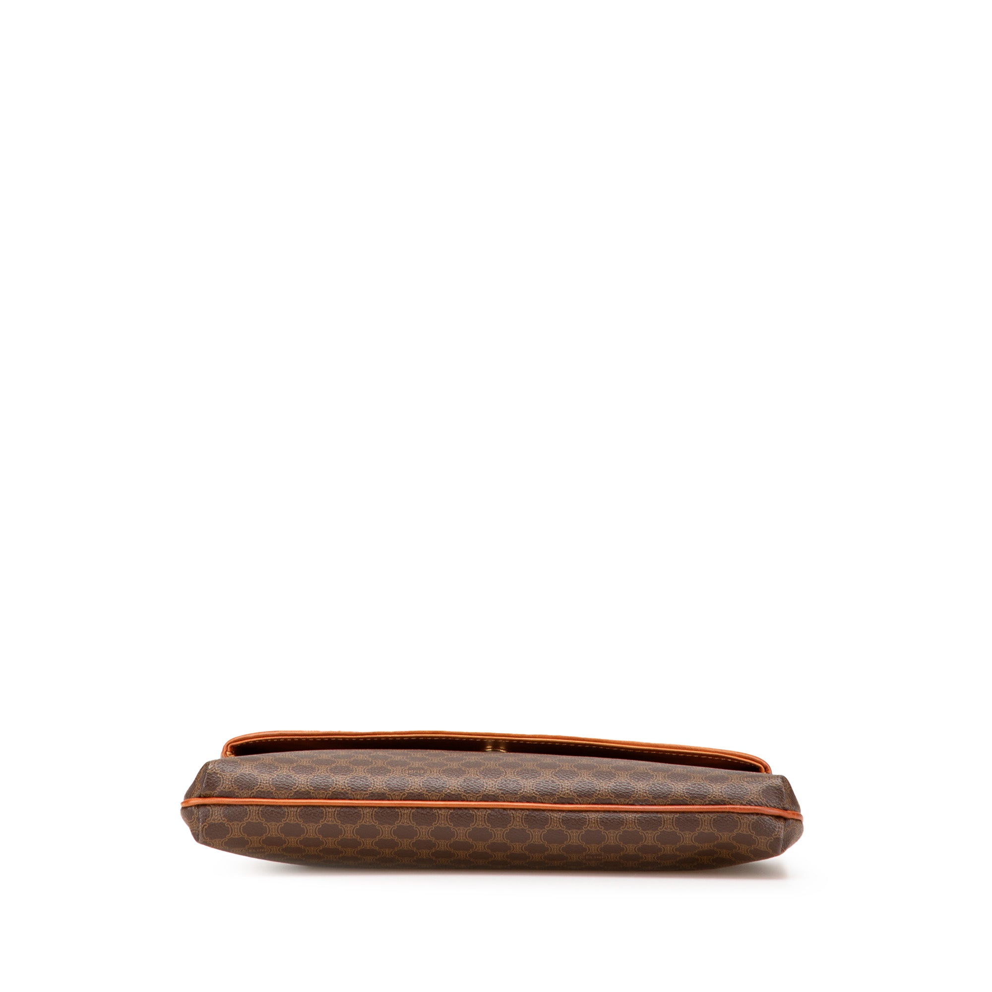 Macadam Coated Canvas Clutch