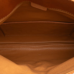 Macadam Coated Canvas Clutch