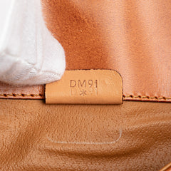 Macadam Coated Canvas Clutch