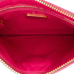 Saffiano Zip Pouch