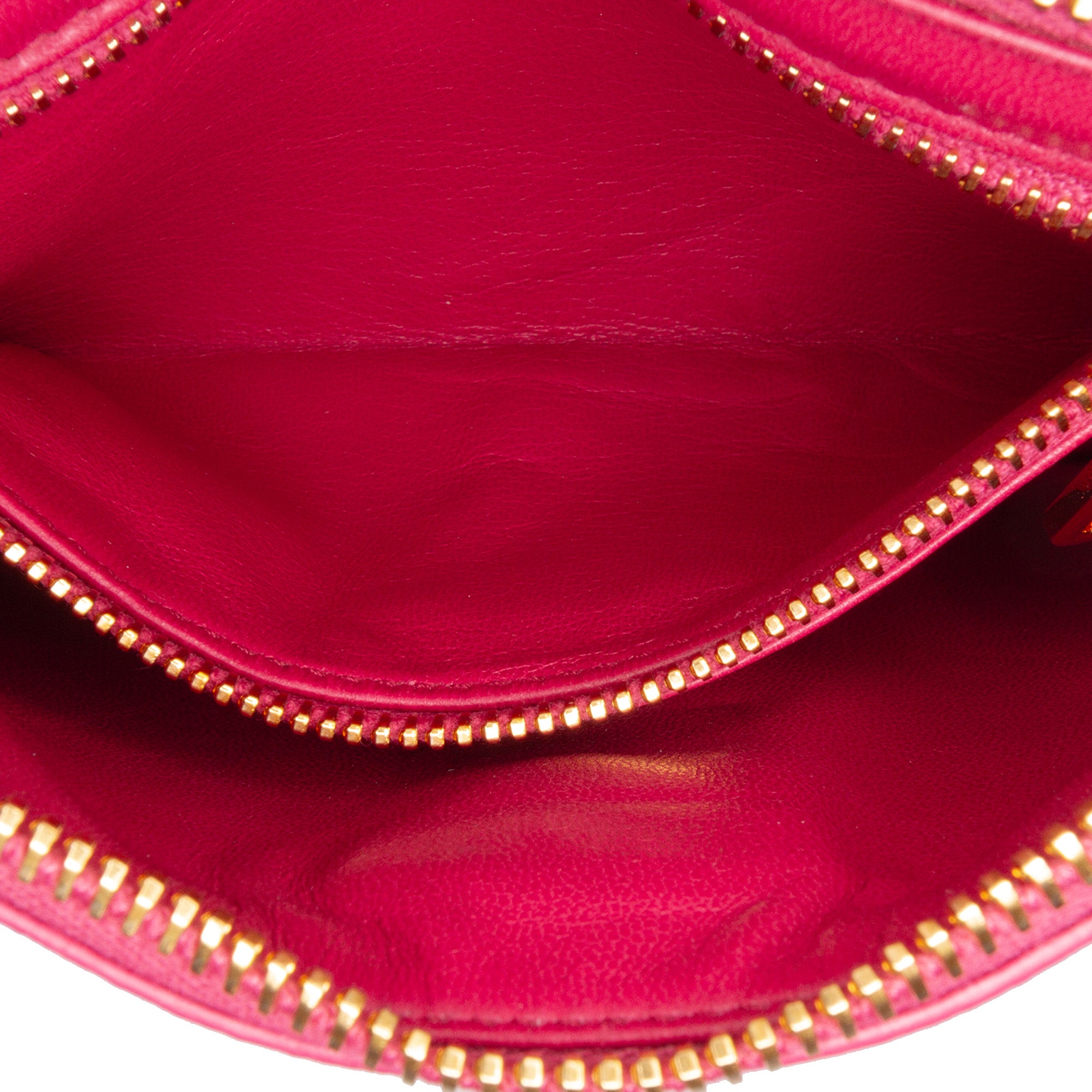 Saffiano Zip Pouch