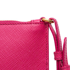 Saffiano Zip Pouch