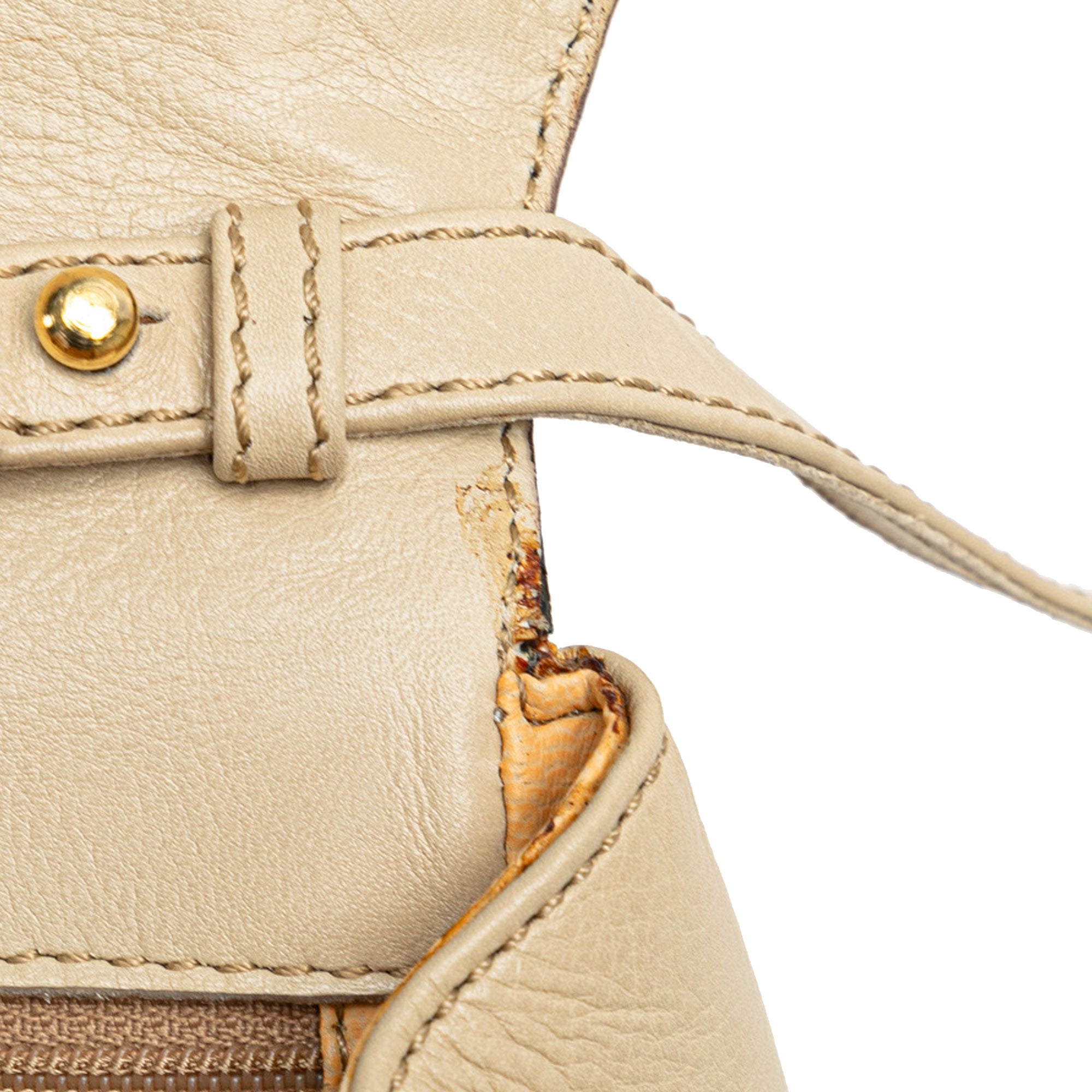 Leather Triomphe Crossbody