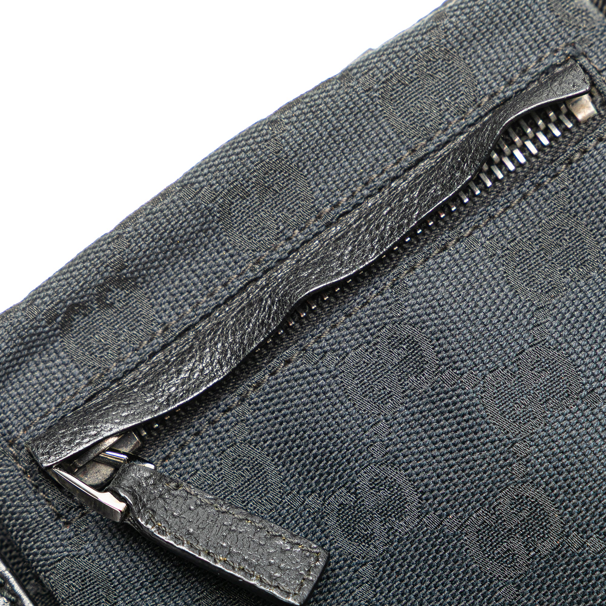 GG Canvas Double Pocket Belt Bag