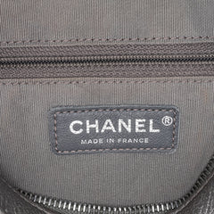 Medium Metallic Quilted Caviar Casual Rock Flap