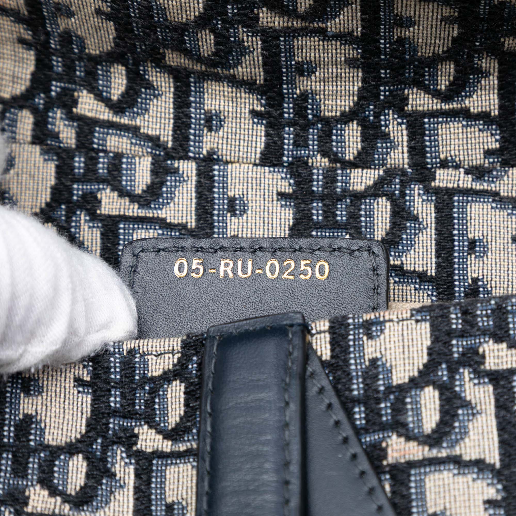 Oblique Canvas Saddle Bag