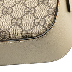 Small GG Supreme Textured Calfskin Web Ophidia Camera Bag
