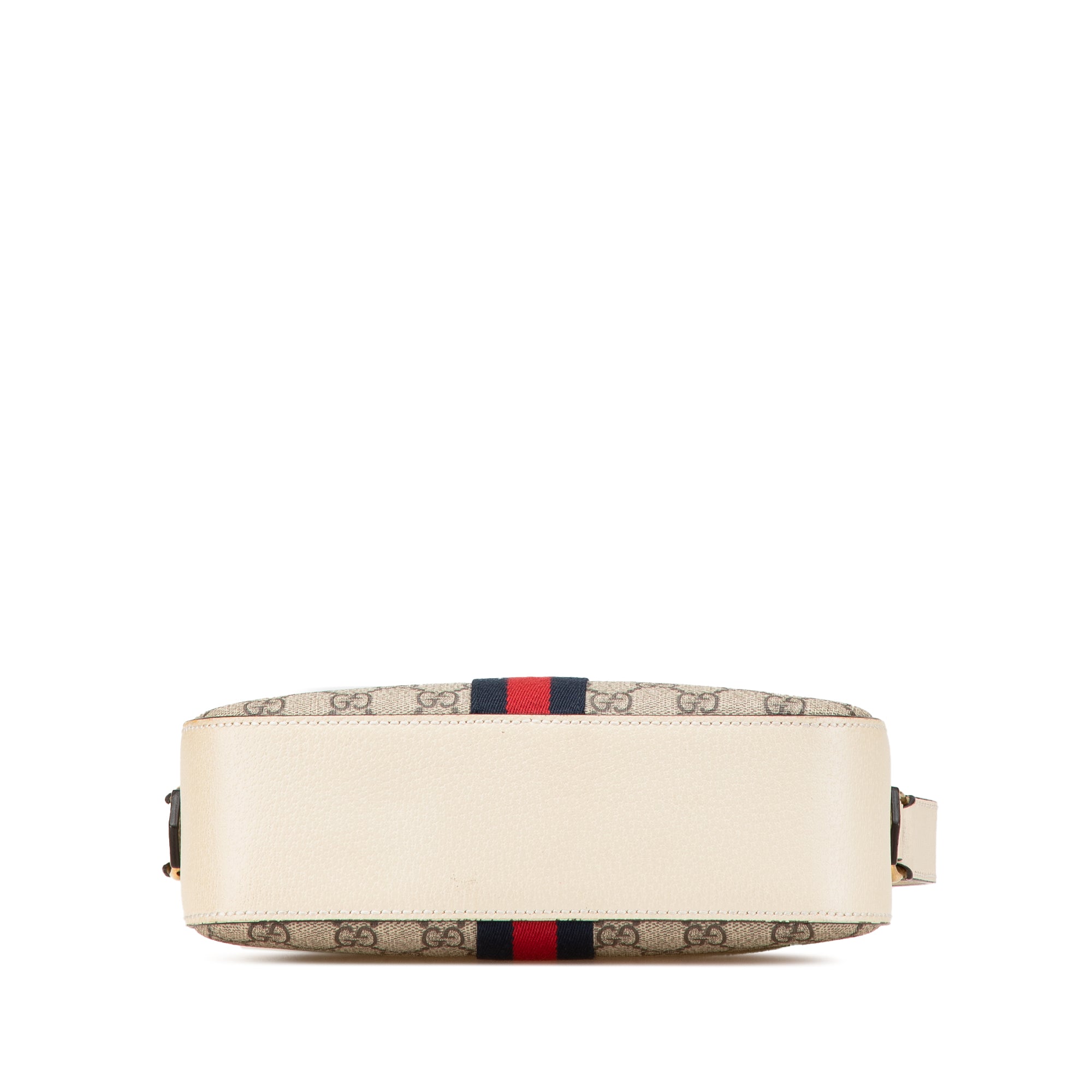 Small GG Supreme Textured Calfskin Web Ophidia Camera Bag