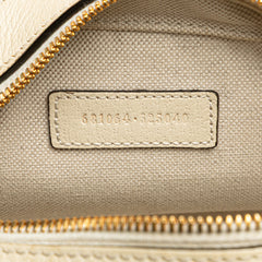Small GG Supreme Textured Calfskin Web Ophidia Camera Bag