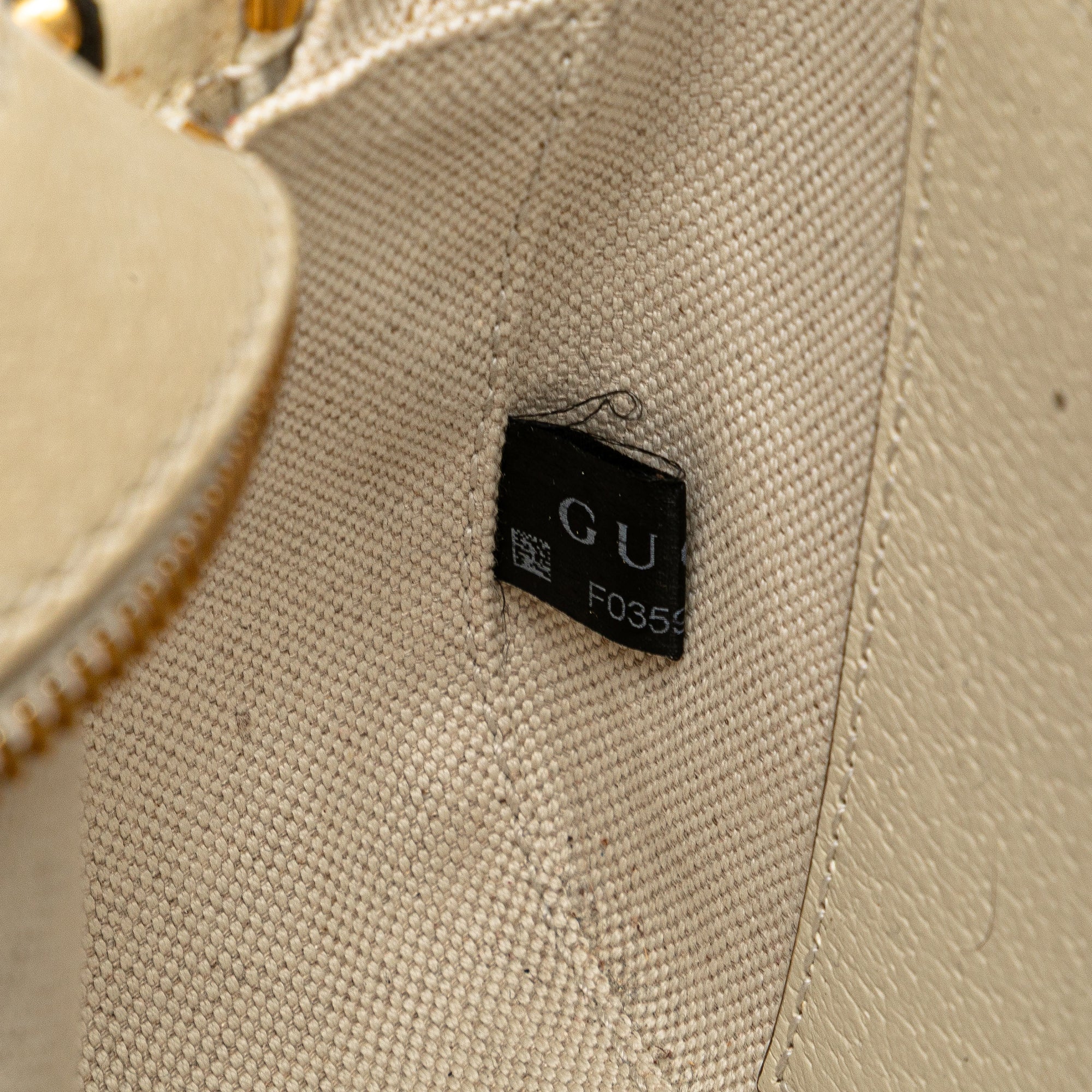 Small GG Supreme Textured Calfskin Web Ophidia Camera Bag