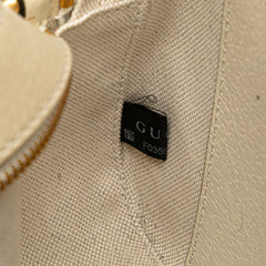 Small GG Supreme Textured Calfskin Web Ophidia Camera Bag