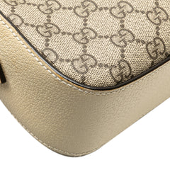 Small GG Supreme Textured Calfskin Web Ophidia Camera Bag