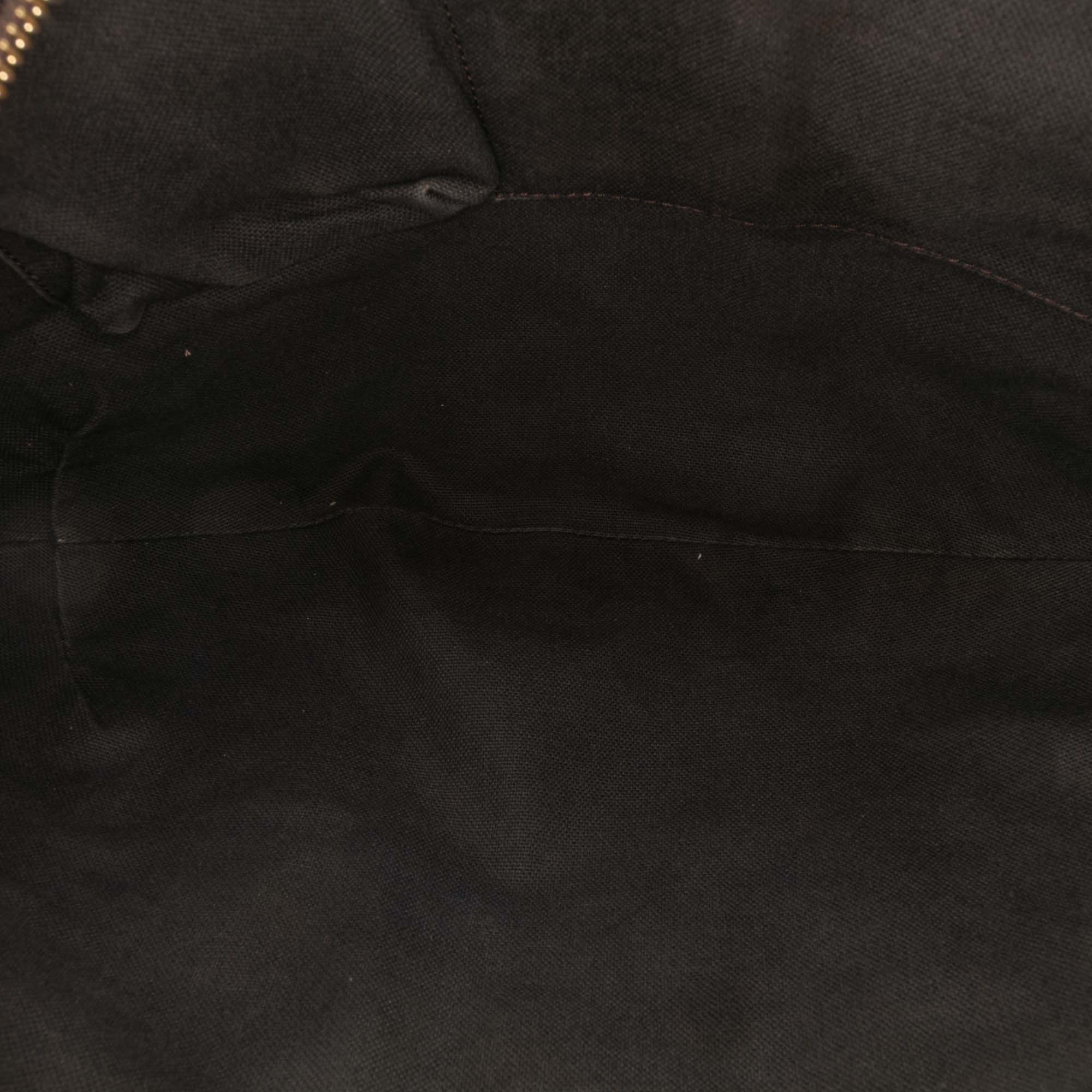 Haymarket Check Coated Canvas Hobo Bag