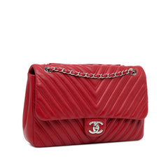 Jumbo Classic Lambskin Double Flap