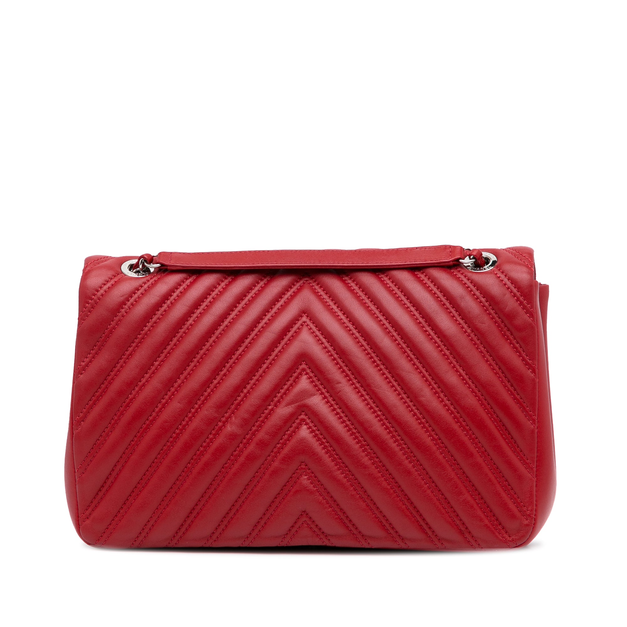 Jumbo Classic Lambskin Double Flap