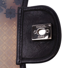 Jumbo PVC and Tweed Patchwork Single Flap