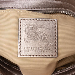 Nova Check Cutout Leather Accessory Pochette