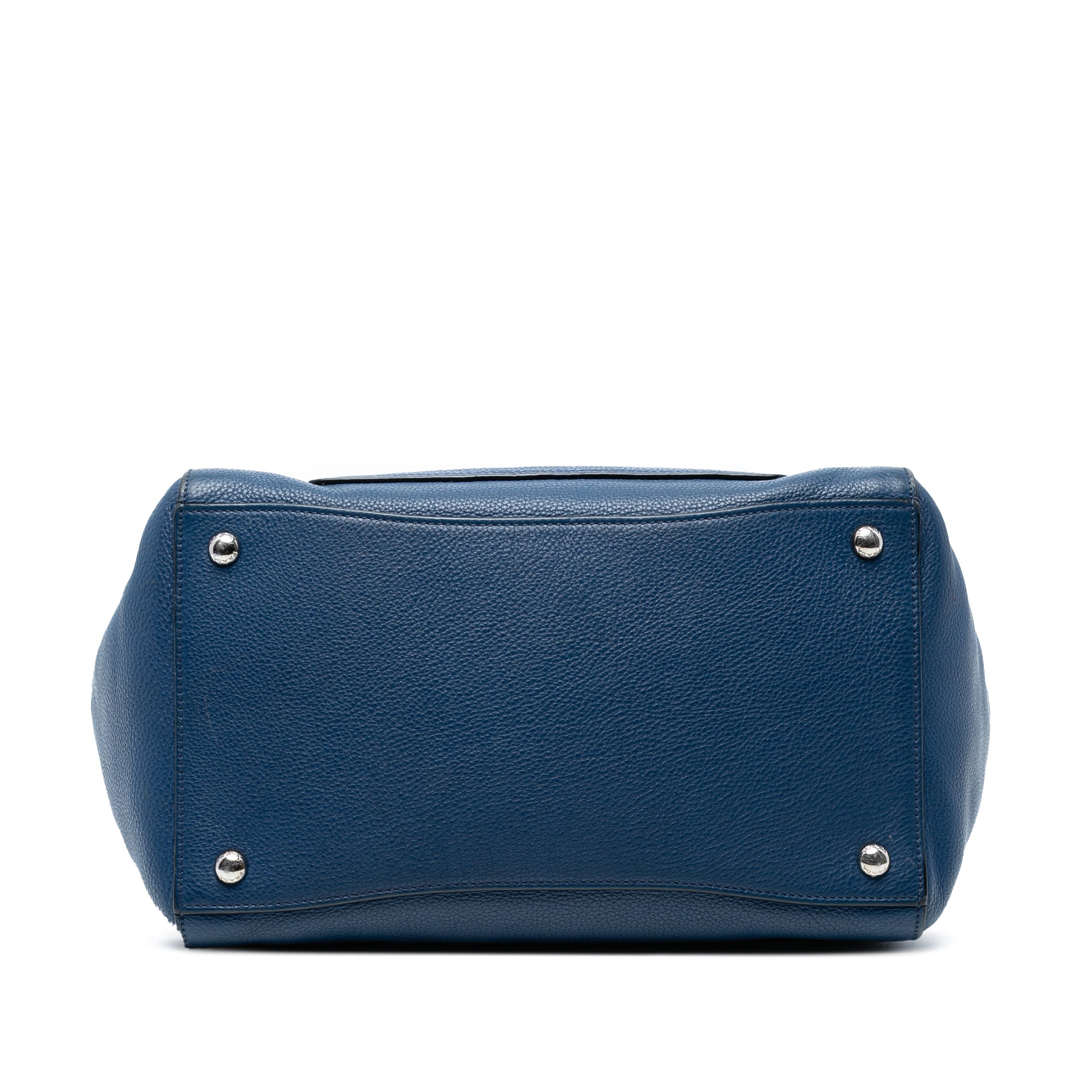 Vitello Daino Front Pocket Open Convertible Tote